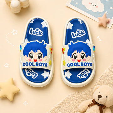 Kids Slippers Boys Off White - Sunshine